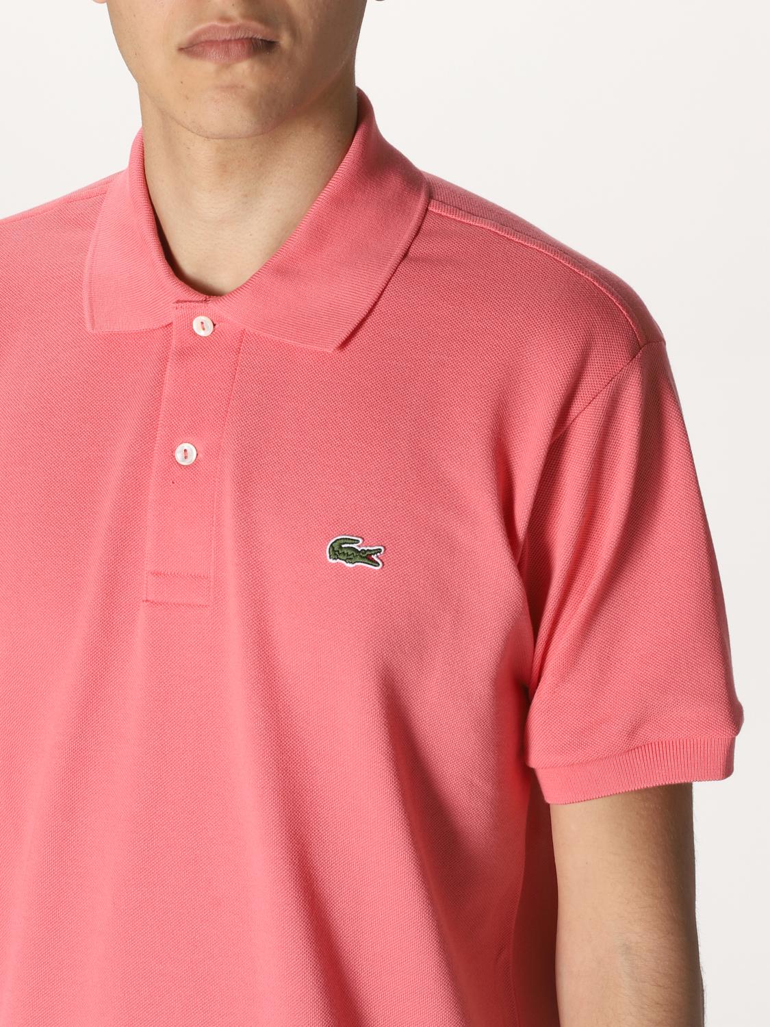LACOSTE POLO SHIRT: Polo shirt men Lacoste, Salmon - Img 3