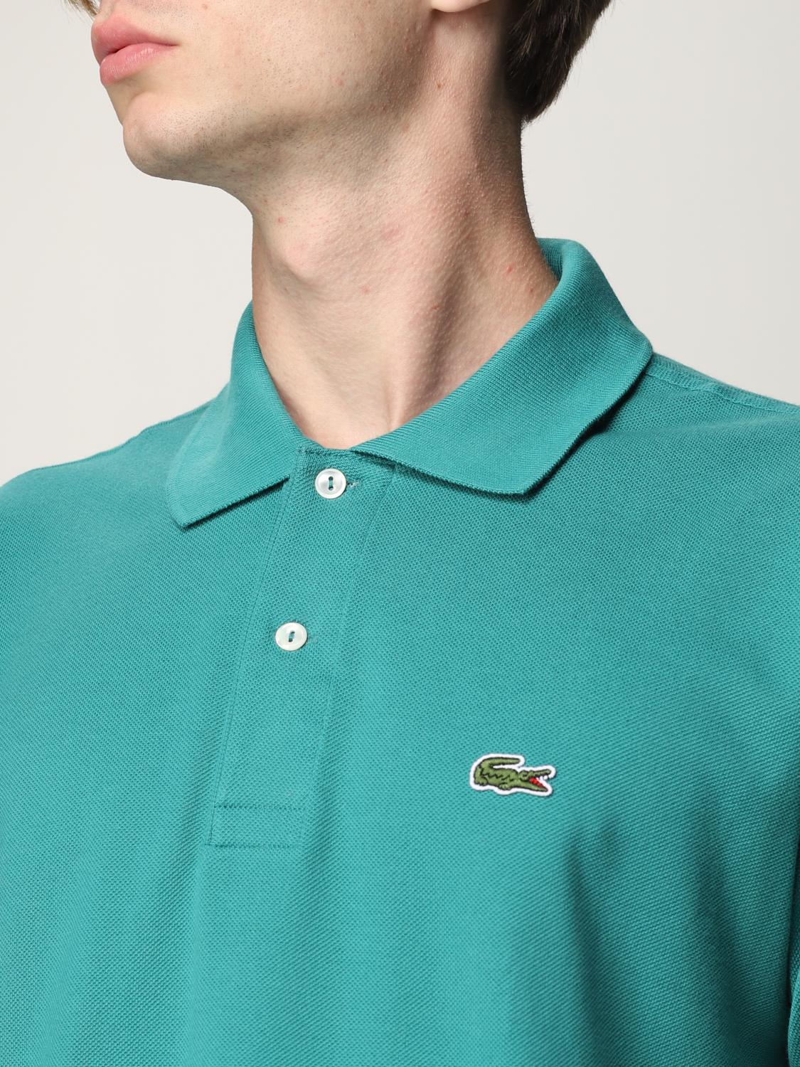LACOSTE POLO: Lacoste Herren Polo, Waldgrün - Img 3
