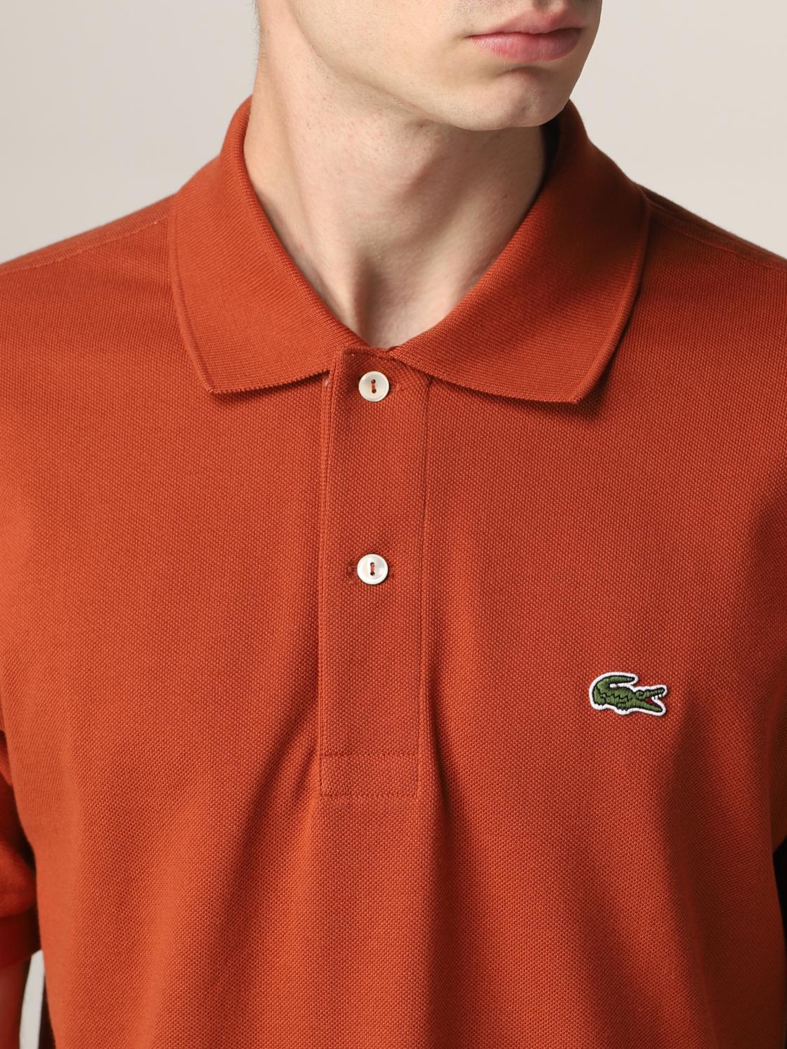 LACOSTE POLO: Lacoste Herren Polo, Brick Red - Img 3