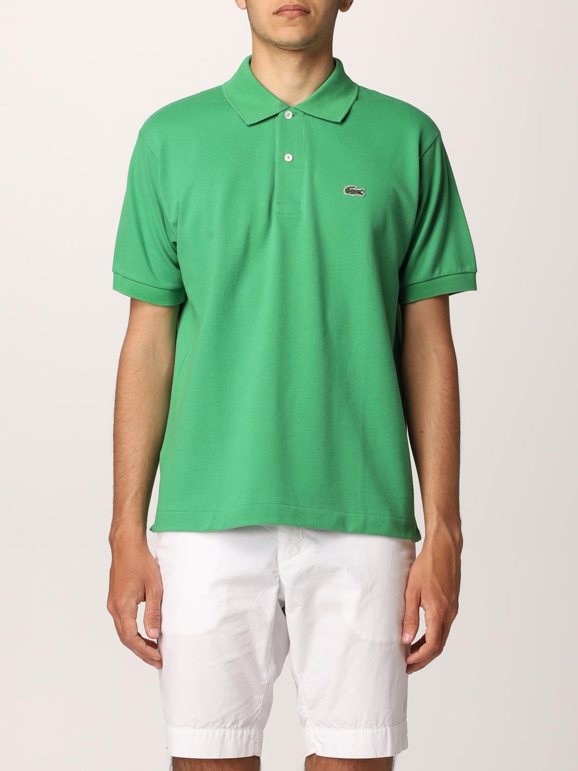 LACOSTE POLO SHIRT: Polo shirt men Lacoste, Pistachio - Img 1