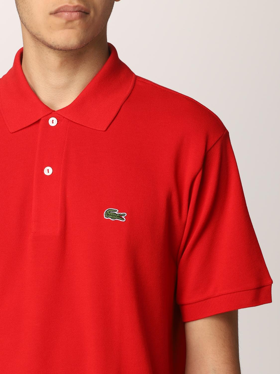 LACOSTE POLO: Lacoste Herren Polo, Ruby - Img 3