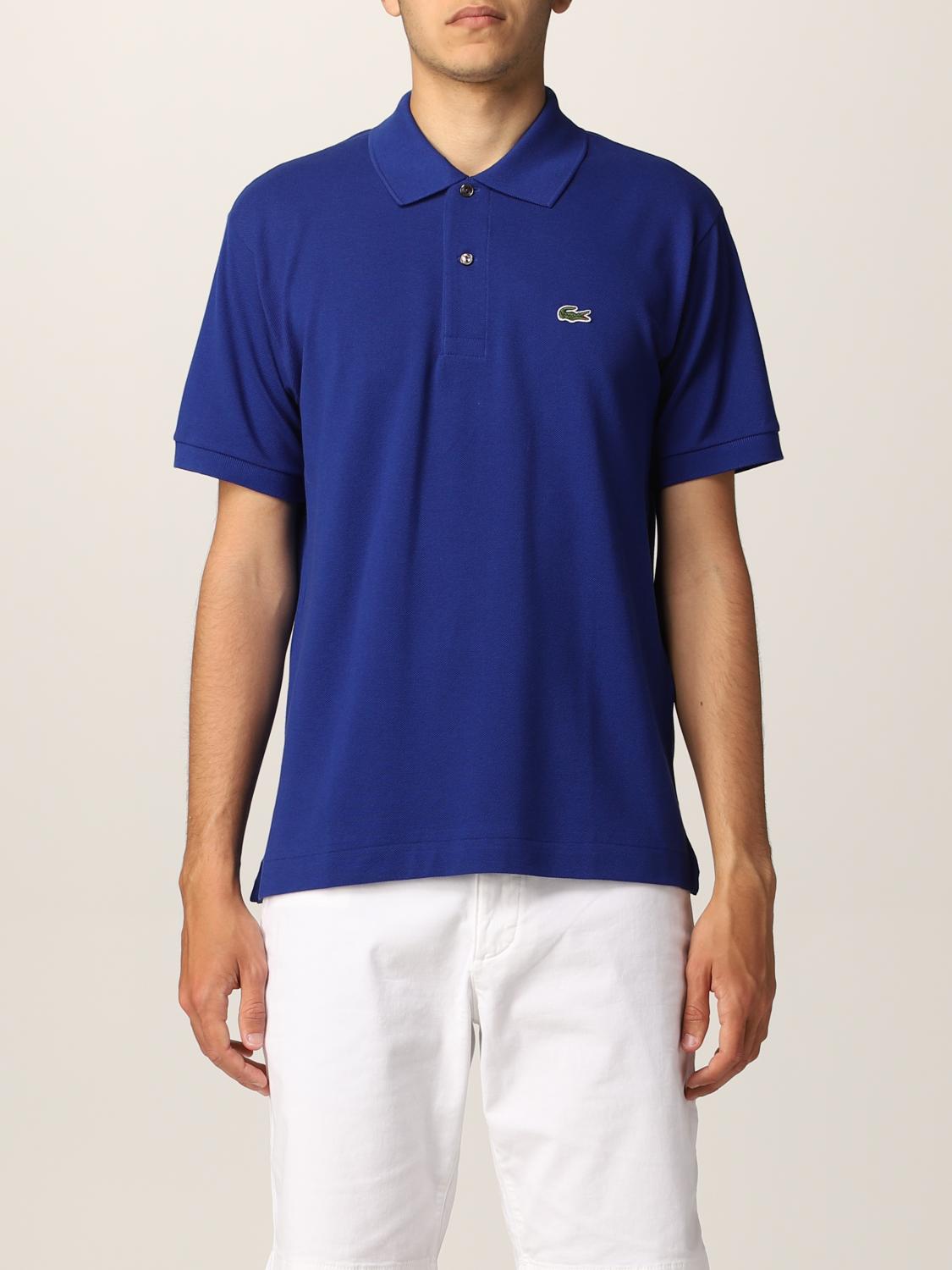 LACOSTE POLO SHIRT: Polo shirt men Lacoste, Blue 1 - Img 1