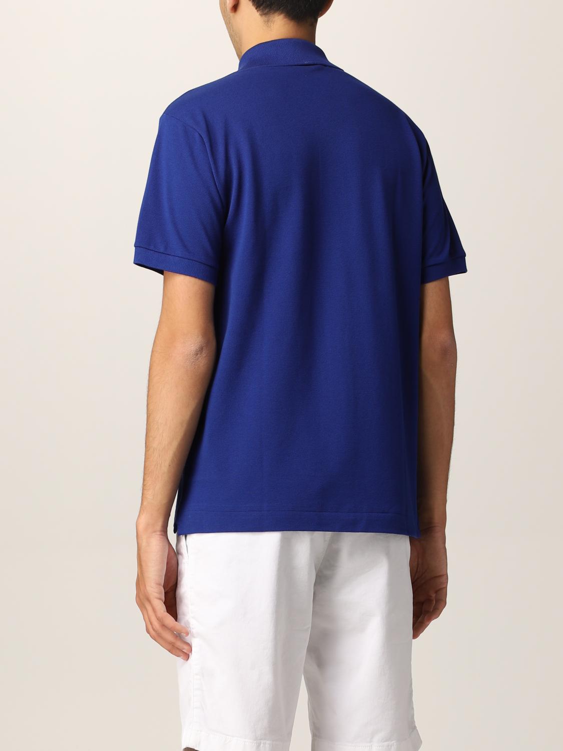LACOSTE POLO SHIRT: Polo shirt men Lacoste, Blue 1 - Img 2