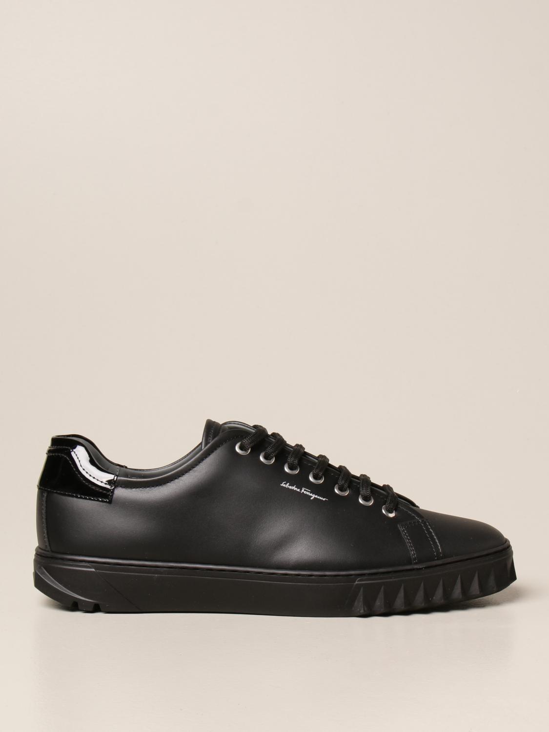 Ferragamo cube sneakers hotsell