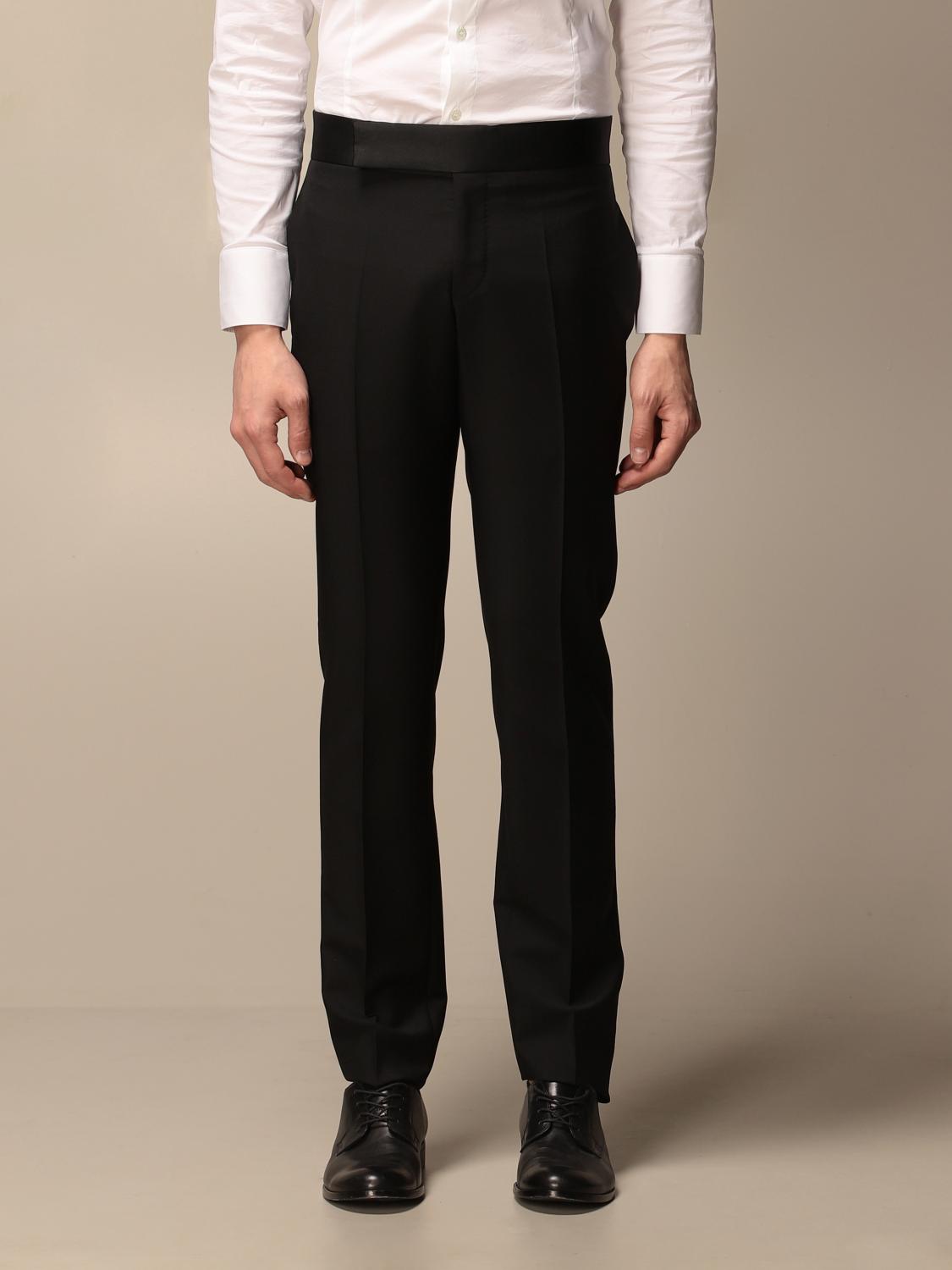 スーツ Emporio Armani basic trousers EMPORIO ARMANI: classic pants - Black | Emporio Armani pants