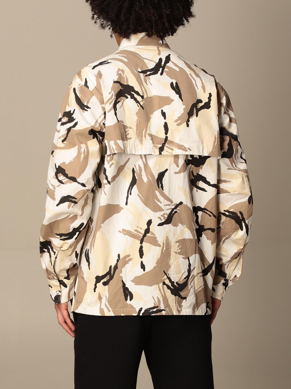 Kenzo Tropic Camo shirt in camouflage fabric - Multicolor
