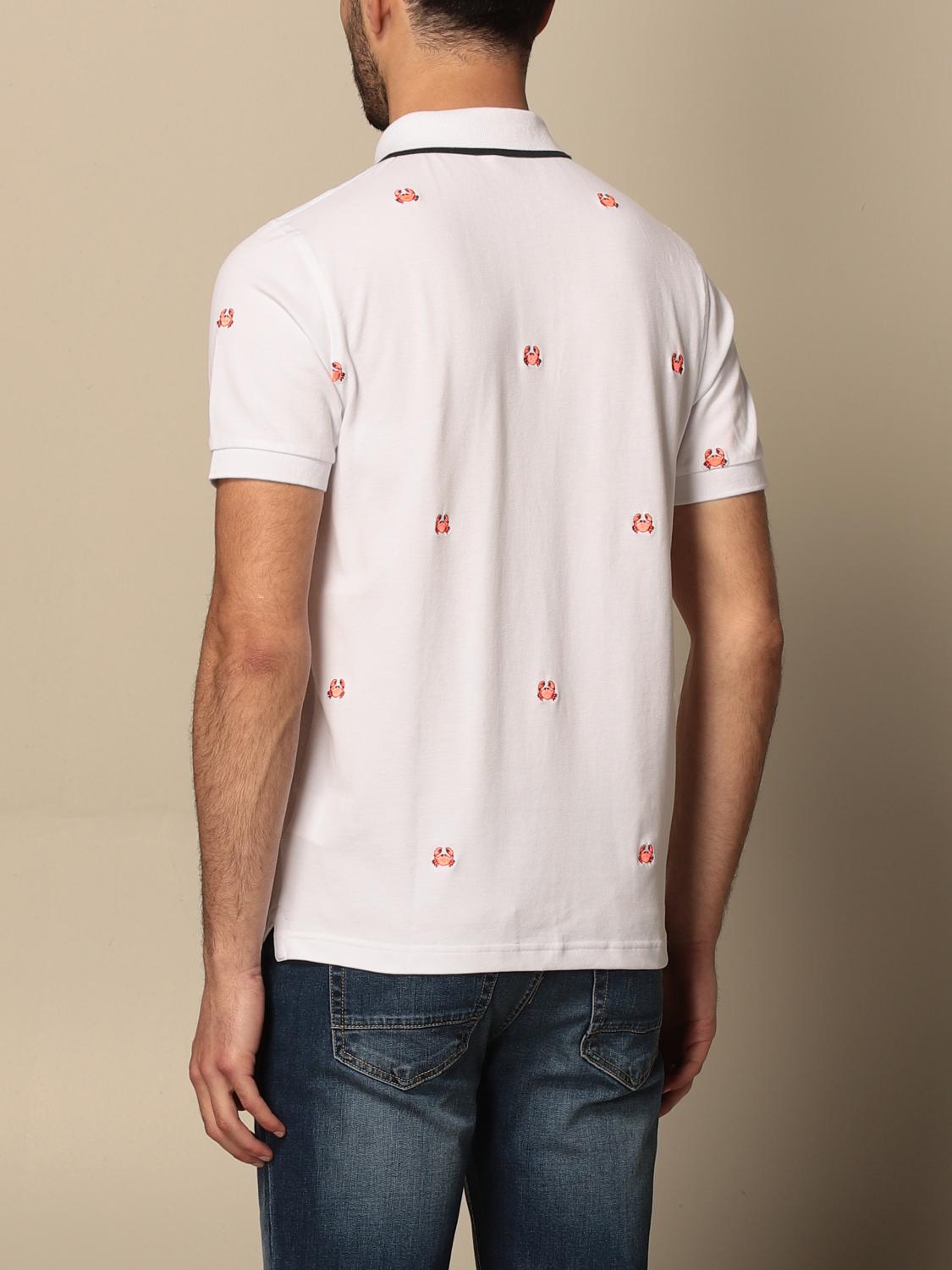 SUN68 POLO SHIRT: Sweater men Sun 68, White - Img 2