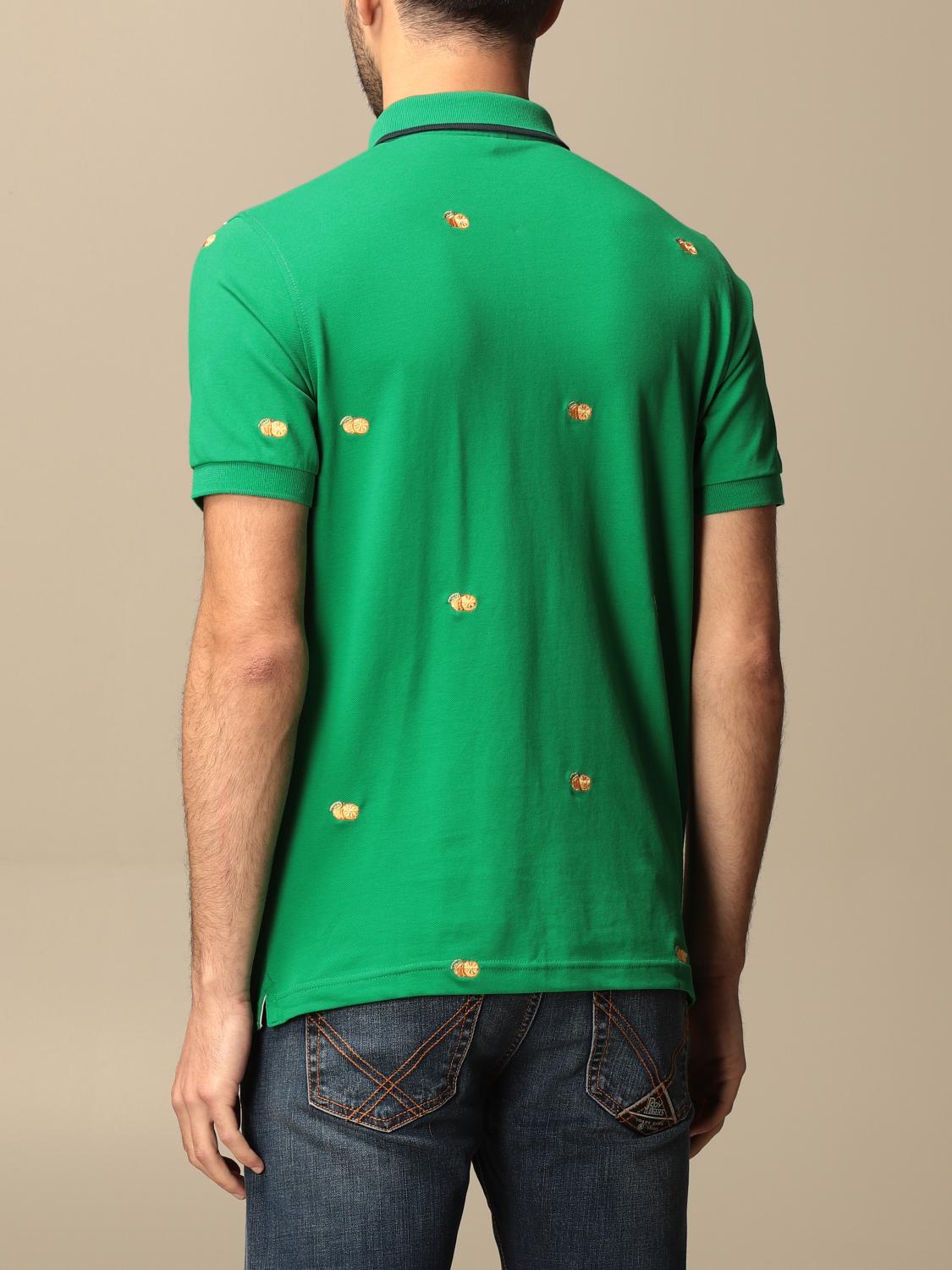 SUN68 POLO SHIRT: Sweater men Sun 68, Grass Green - Img 2