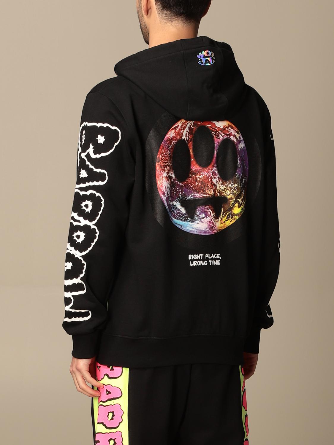 【BARROW】Sweatshirt Men Barrow BARROW: Sweatshirt men - Black | Barrow sweatshirt 029131