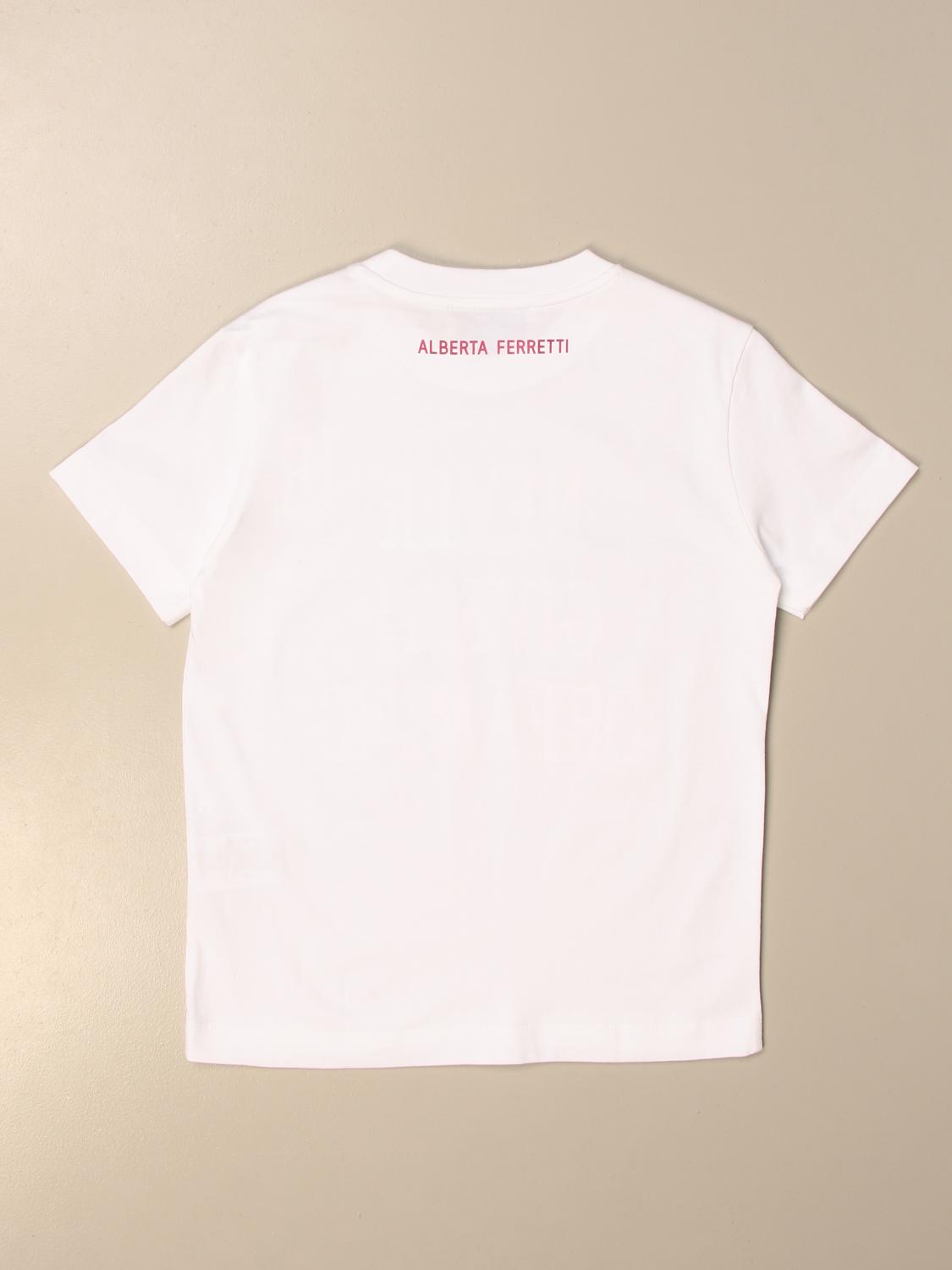 ALBERTA FERRETTI JUNIOR CAMISETA: Jersey niños Alberta Ferretti Junior, Blanco - Img 2