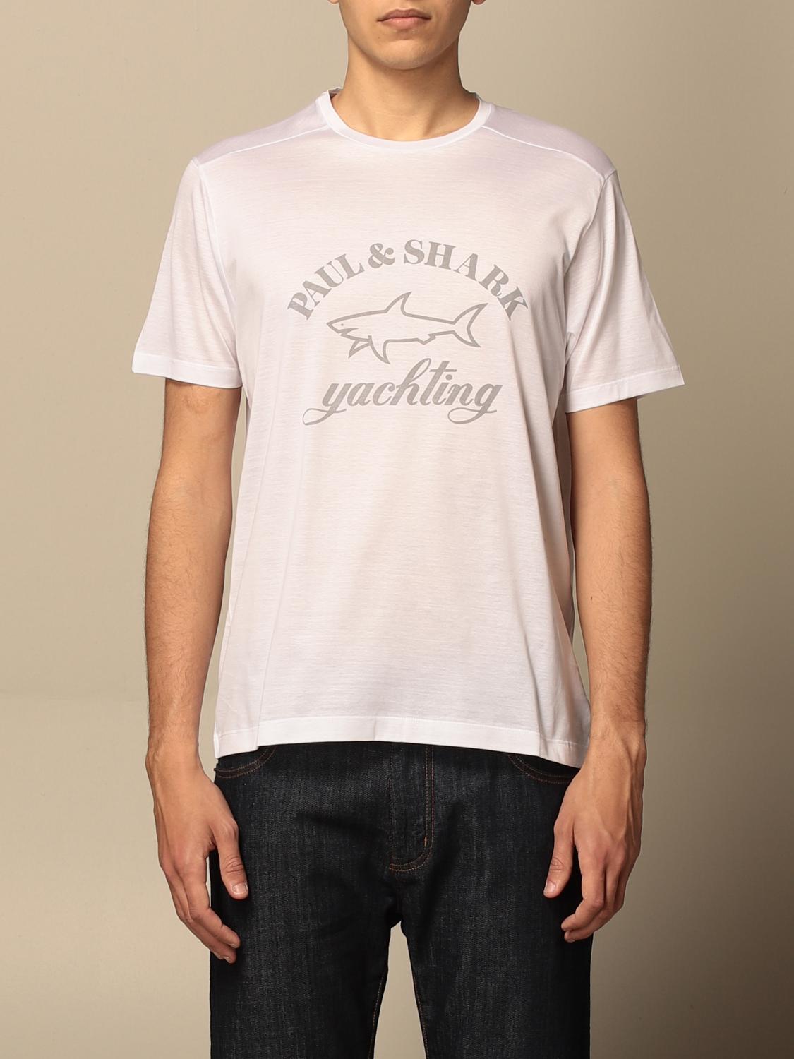 Paul Shark Linen And Cotton Shirt White main image 1