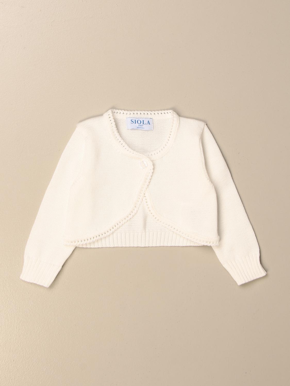 SIOLA PULL: Pull enfant Siola, Jaune Crème - Img 1