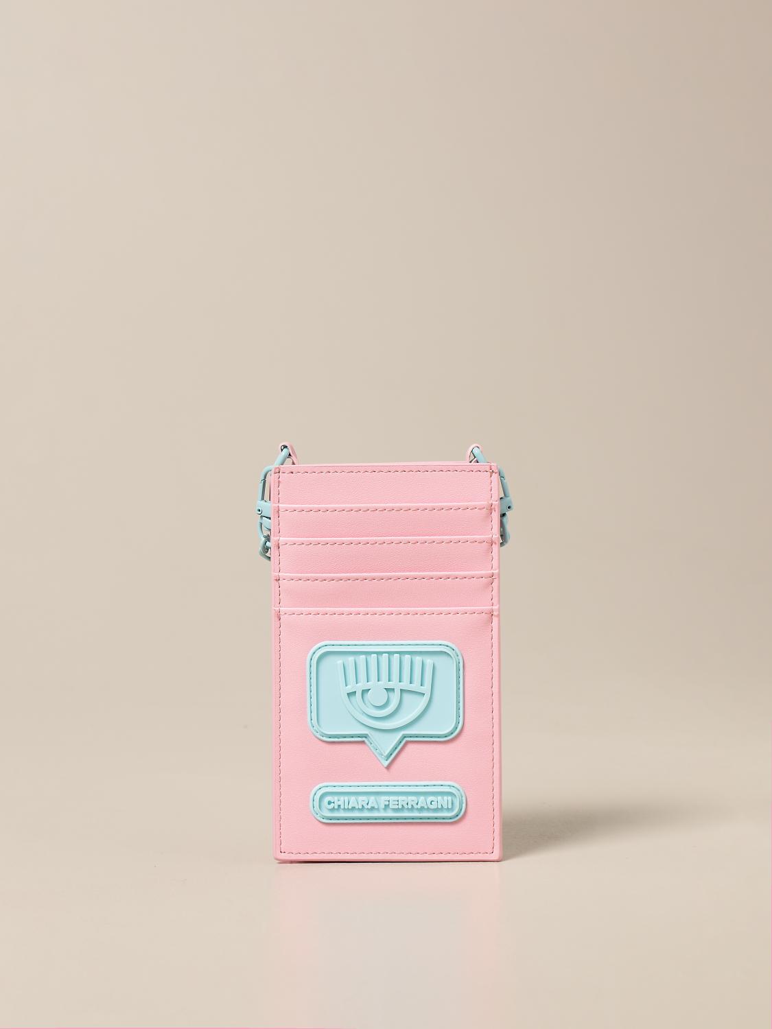 【関税 送料無料】CHIARA FERRAGNI グリッター カードケース Small Leather Goods – Chiara Ferragni Brand