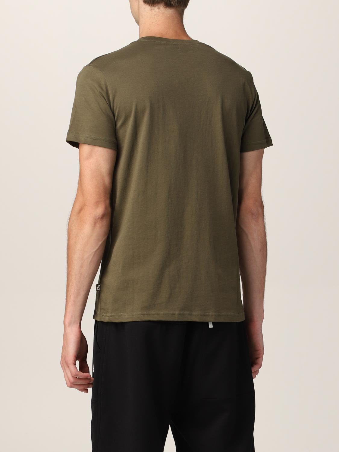 K-WAY T-SHIRT: K-way T-shirt with pocket and logo, Green - Img 2