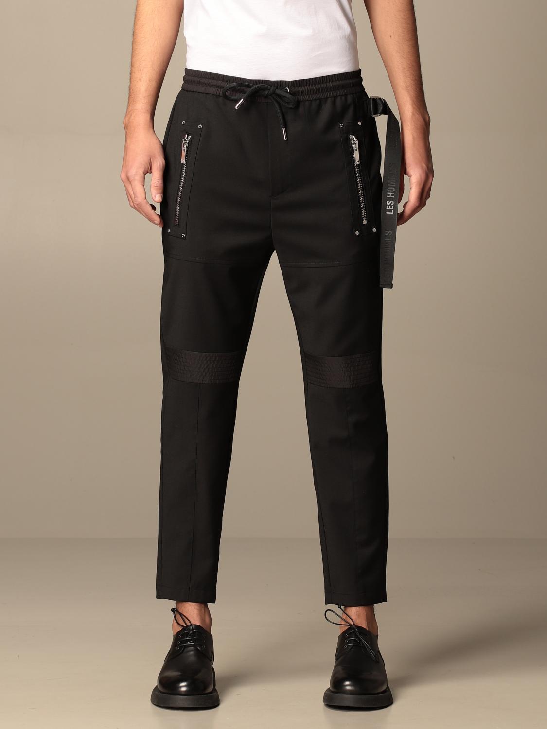 LES HOMMES PANTS: Short men Les Hommes, Black - Img 1