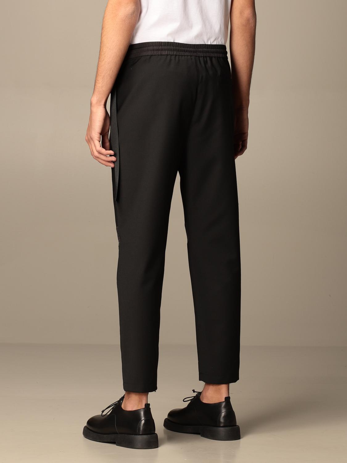 LES HOMMES PANTS: Short men Les Hommes, Black - Img 2