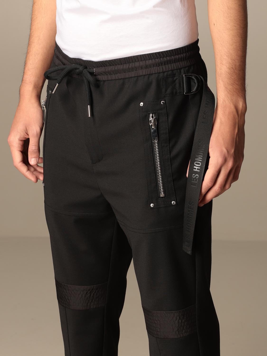 LES HOMMES PANTS: Short men Les Hommes, Black - Img 4