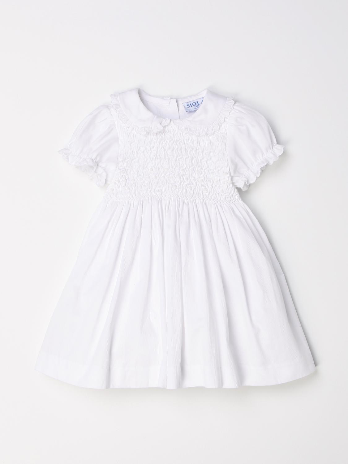 SIOLA ROMPER: Siola short dress with culottes, White 1 - Img 1