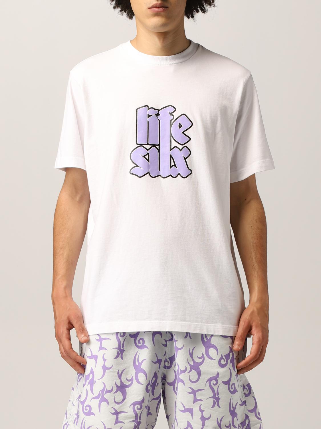 LIFE SUX T-SHIRT: T-shirt men Life Sux, White - Img 1