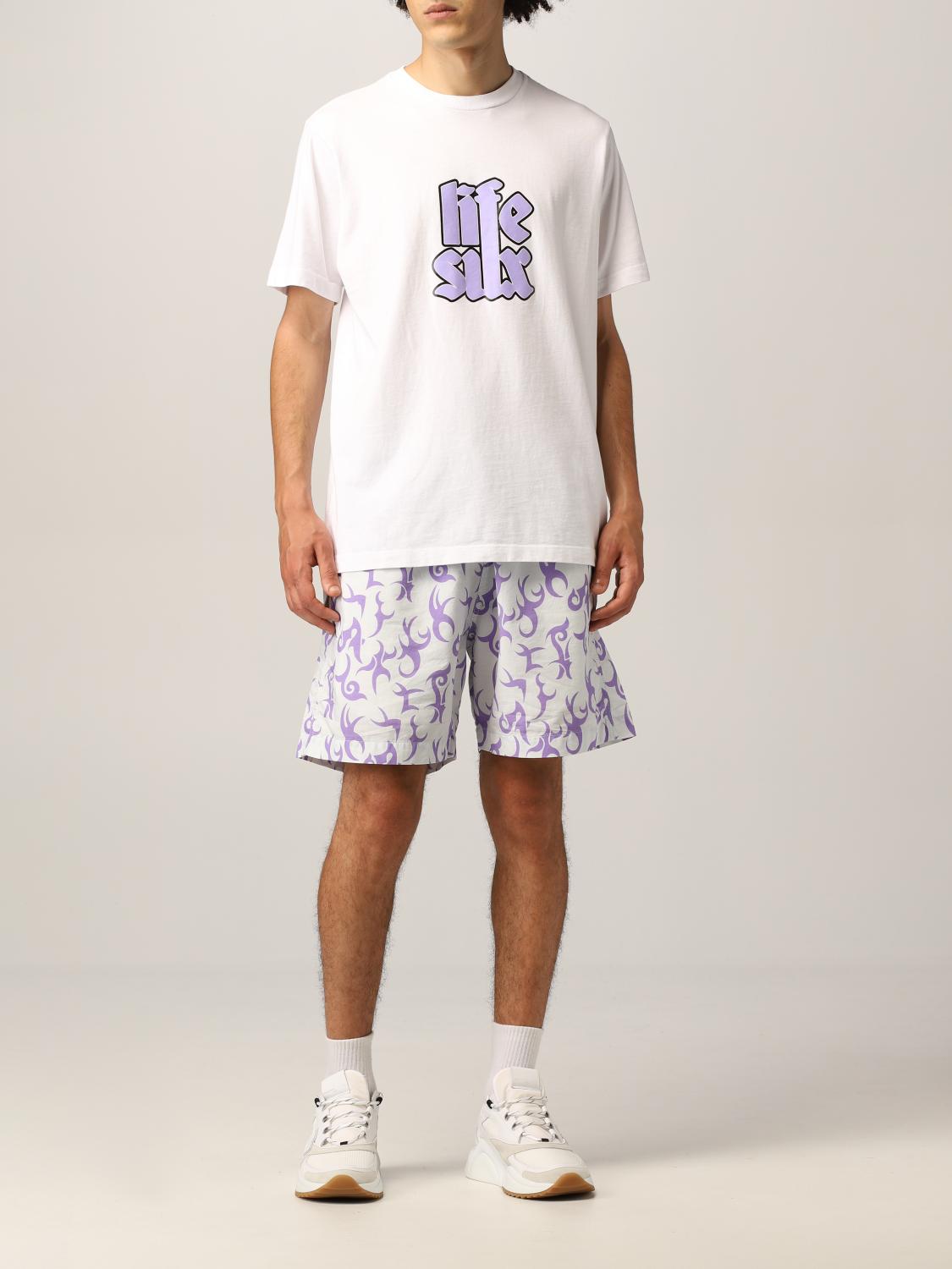 LIFE SUX T-SHIRT: T-shirt men Life Sux, White - Img 2