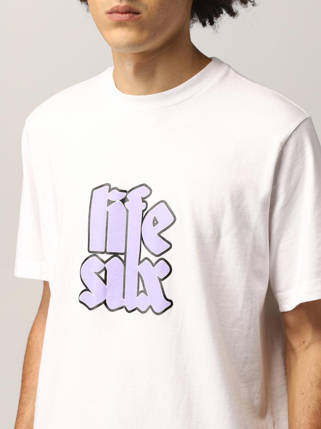 LIFE SUX T-SHIRT: T-shirt men Life Sux, White - Img 4