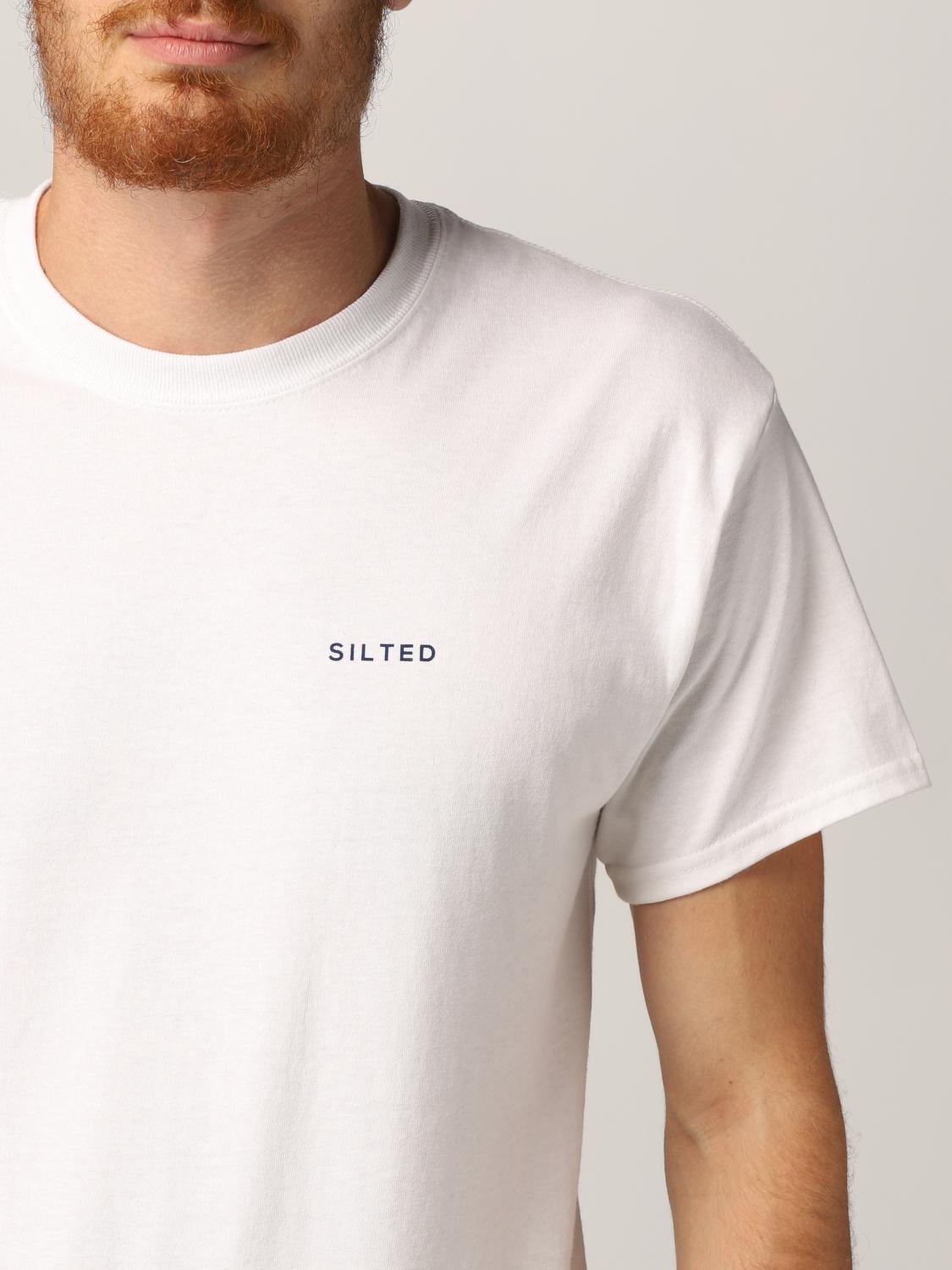 SILTED T-SHIRT: T-shirt men Silted, White - Img 4