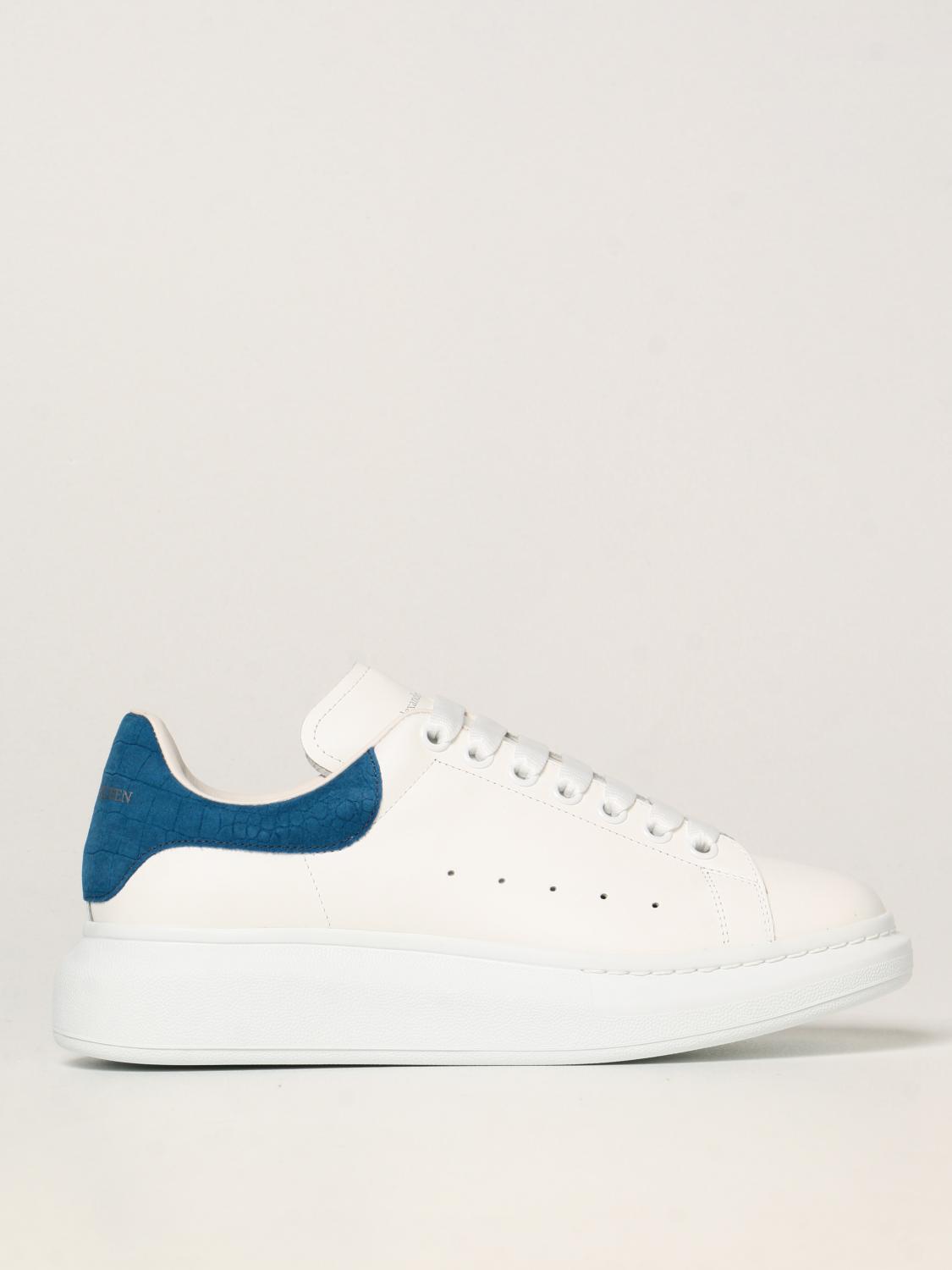 ALEXANDER MCQUEEN Baskets homme Bleu Electrique Baskets Alexander McQueen 625162 WHZ4K en ligne sur GIGLIO.COM