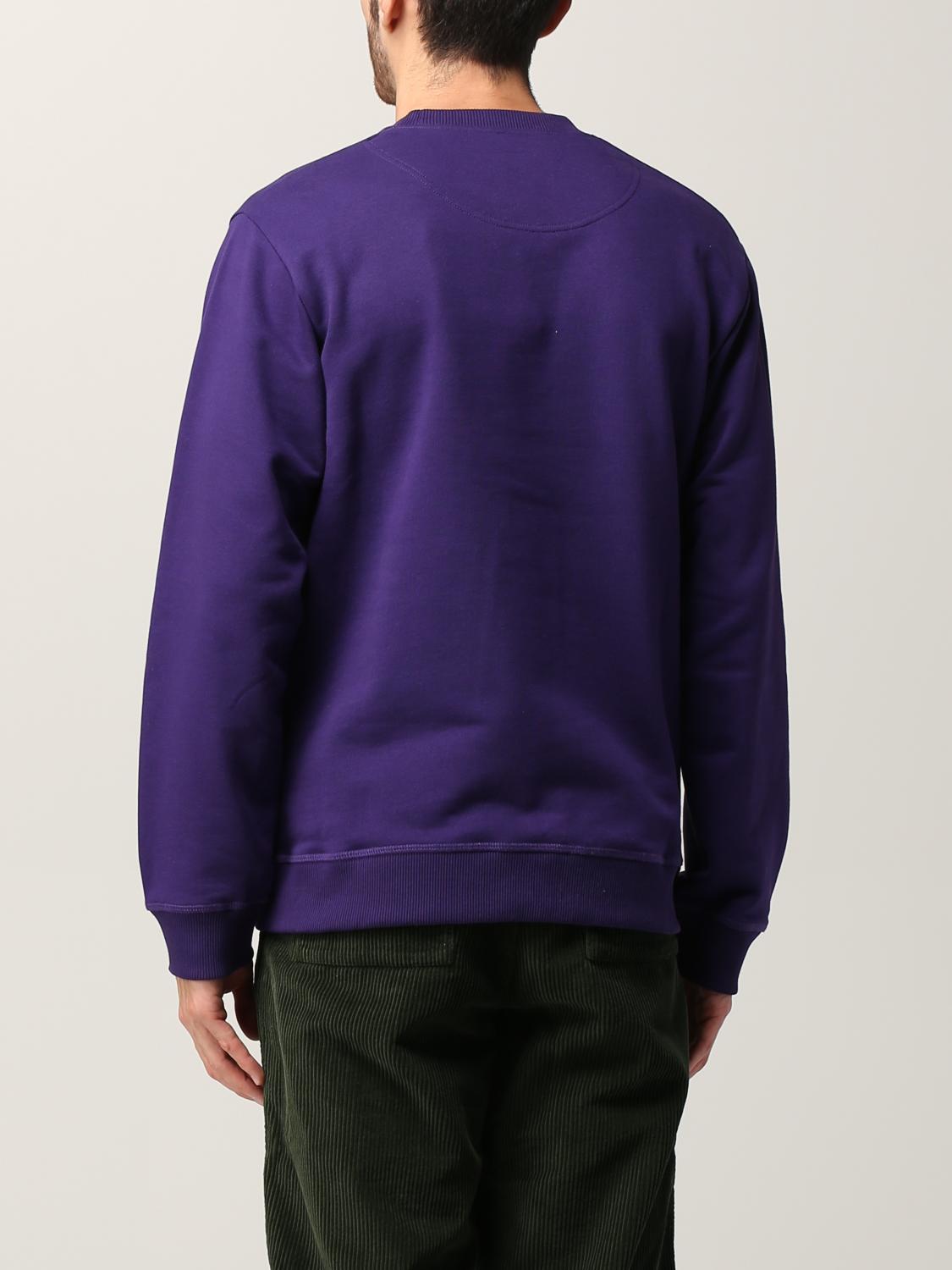 KENZO FELPA: Felpa Kenzo con tigre ricamata, Viola - Img 3