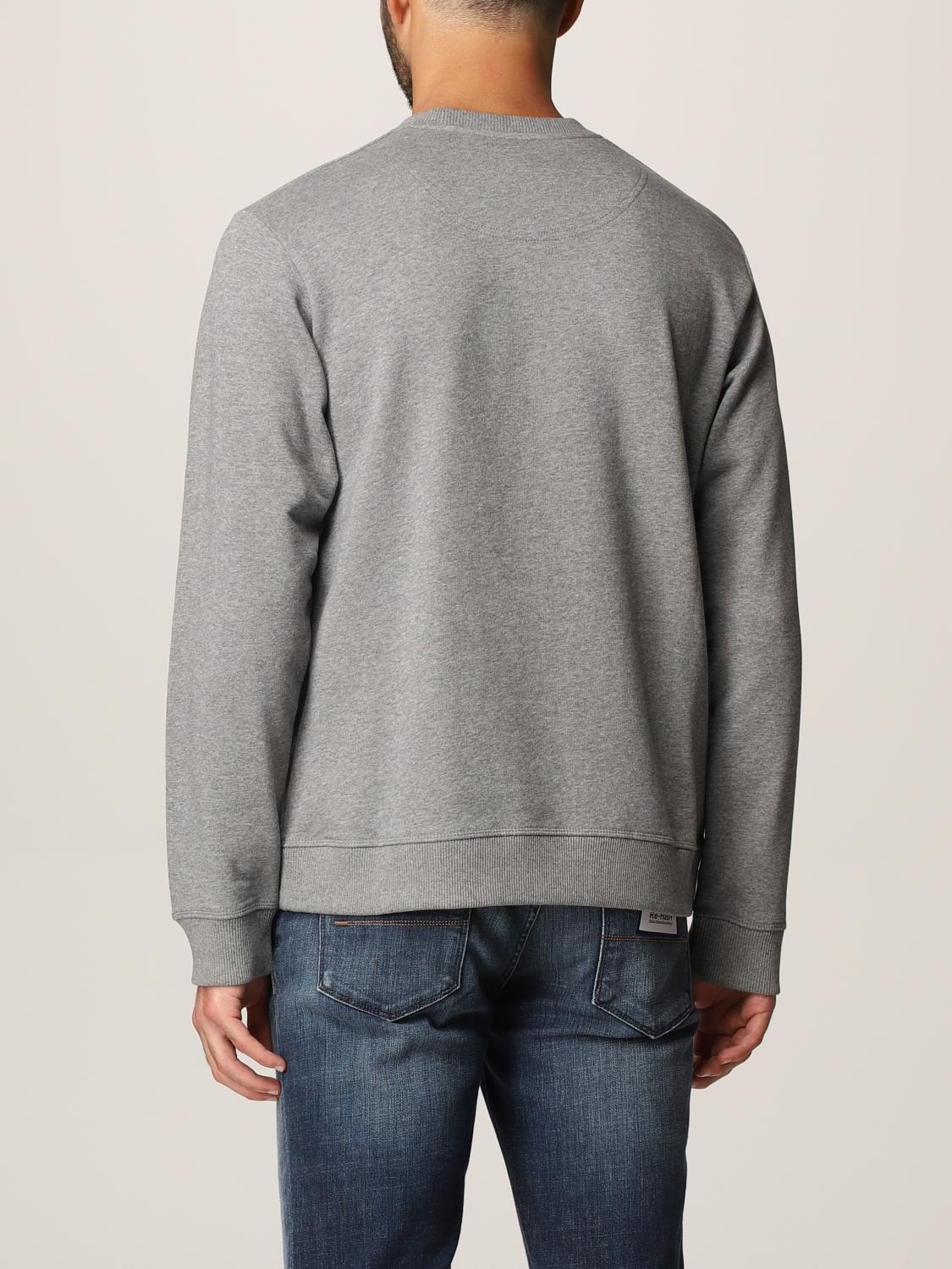 KENZO FELPA: Felpa Kenzo con tigre ricamata, Grigio - Img 2