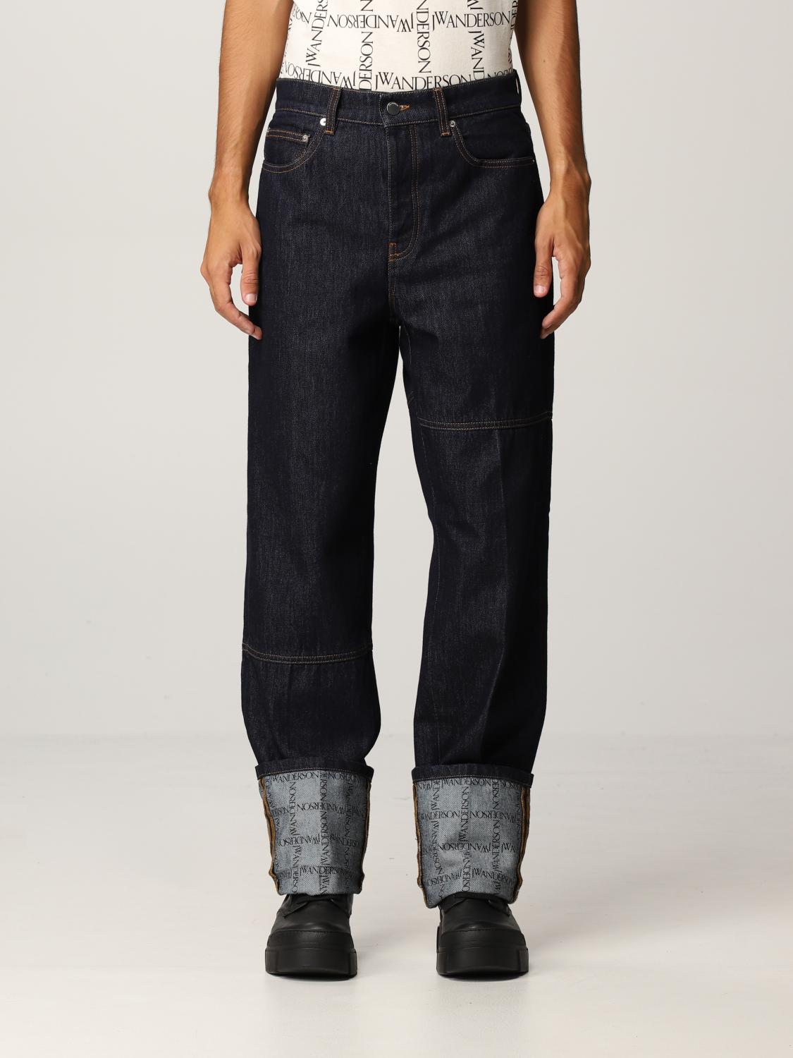 JW ANDERSON JEANS: JW Anderson denim jeans, Blue - Img 1