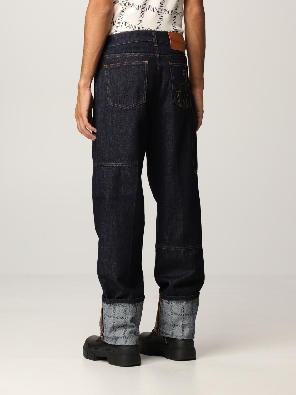 JW ANDERSON JEANS: JW Anderson denim jeans, Blue - Img 3