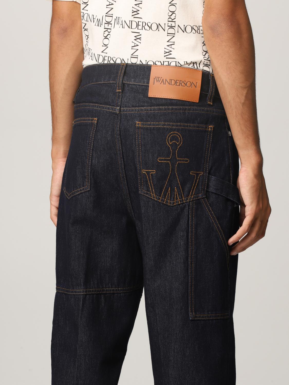 JW ANDERSON JEANS: JW Anderson denim jeans, Blue - Img 5