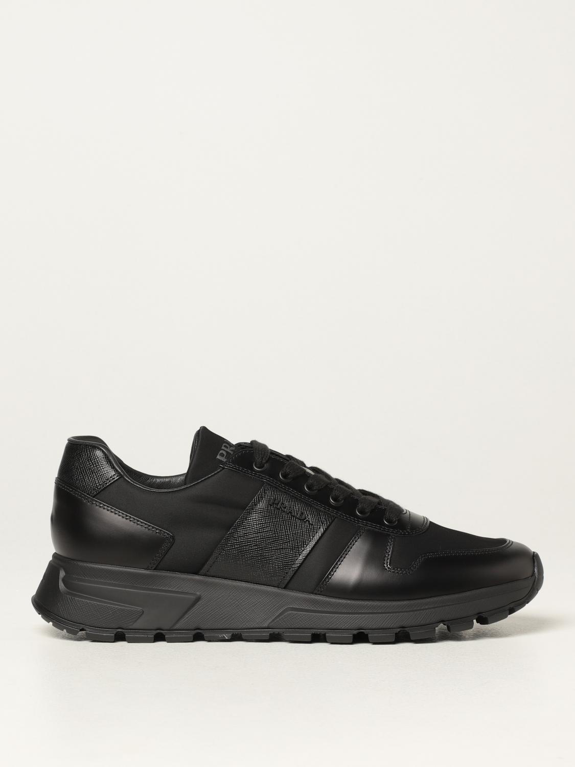 Prada sneaker herren schwarz best sale