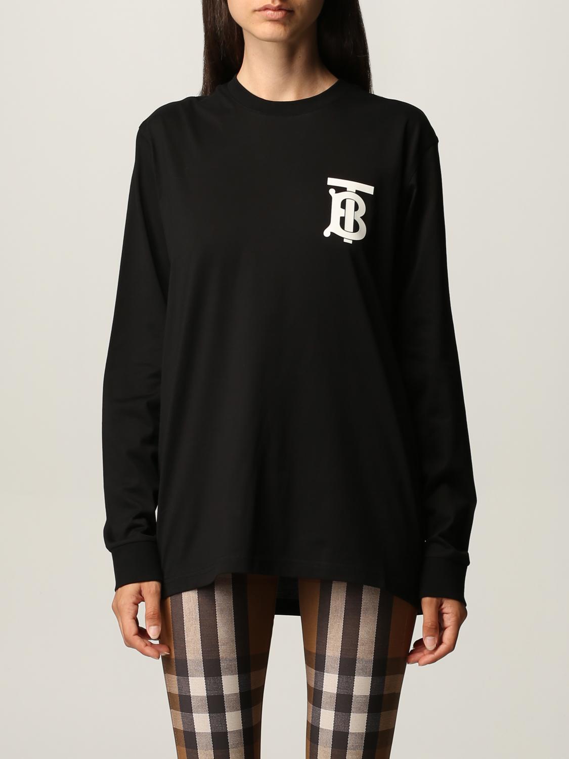 Burberry cotton T-shirt with TB logo