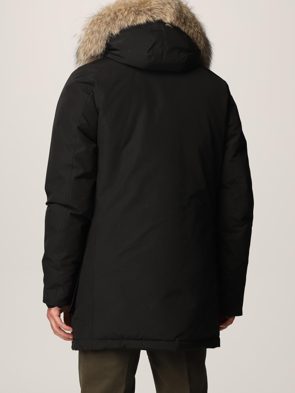 WOOLRICH COAT: Jacket men Woolrich, Black - Img 3