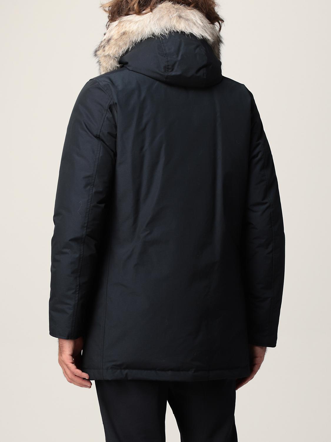 WOOLRICH COAT: Jacket men Woolrich, Blue - Img 3