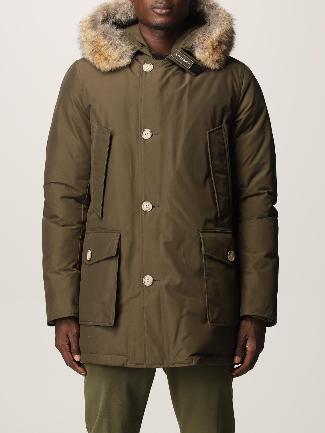WOOLRICH COAT: Jacket men Woolrich, Green - Img 1