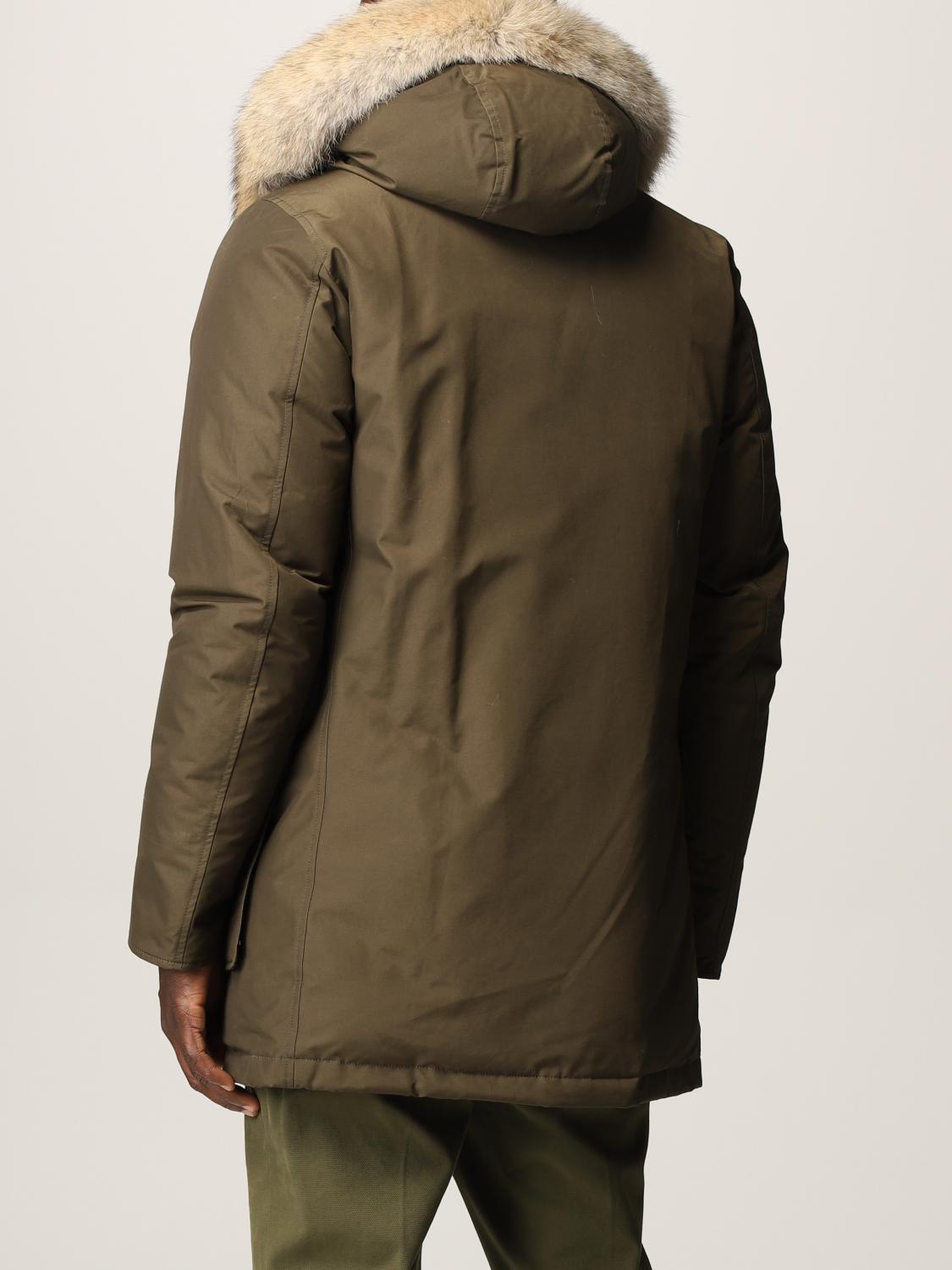 WOOLRICH COAT: Jacket men Woolrich, Green - Img 2