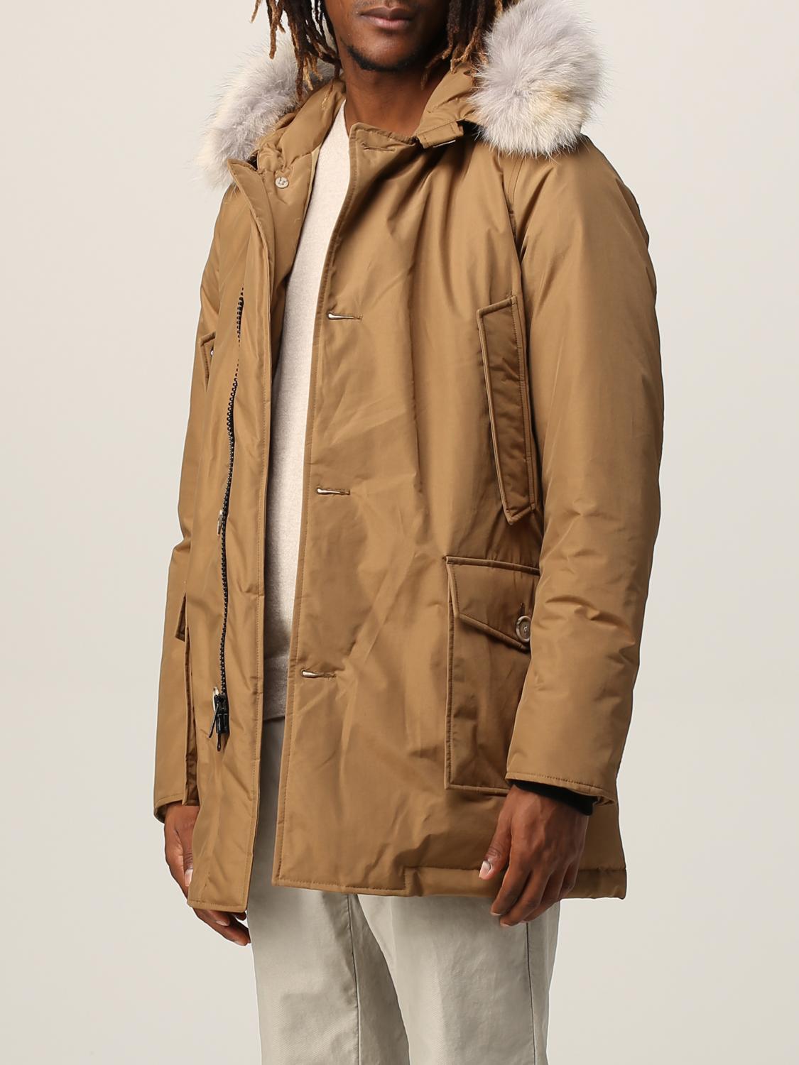 WOOLRICH ABRIGO: Chaqueta hombre Woolrich, Marrón - Img 3