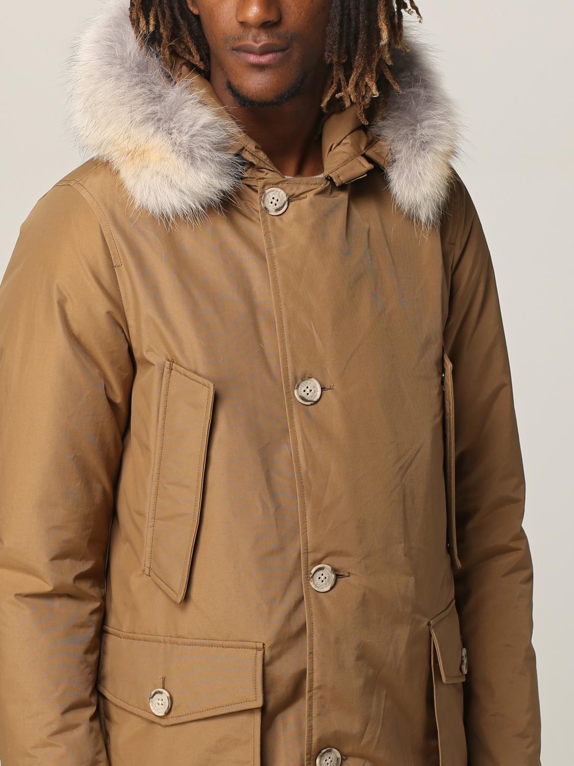 WOOLRICH ABRIGO: Chaqueta hombre Woolrich, Marrón - Img 4