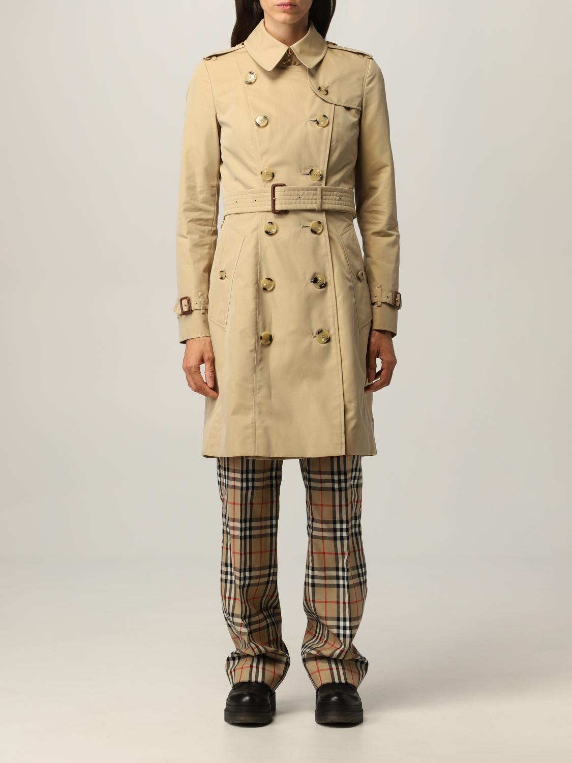 BURBERRY:トレンチコート レディース - ハニー | GIGLIO.COM BURBERRY:トレンチコート レディース - ハニー | GIGLIO.COM
