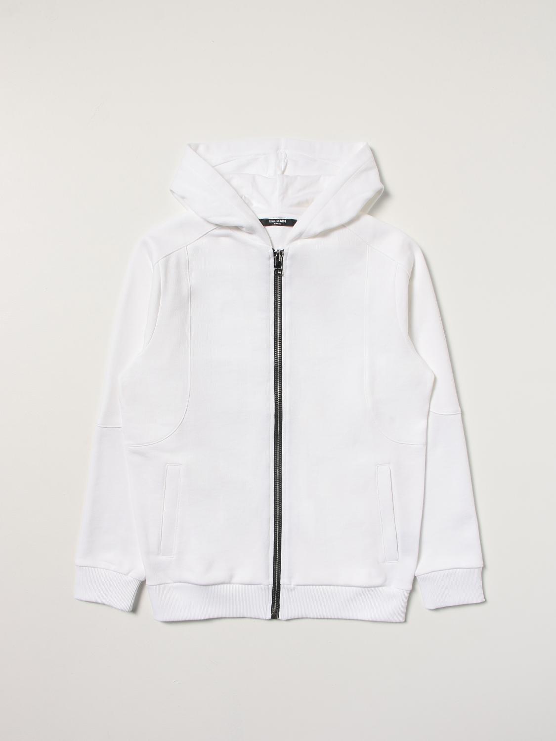 BALMAIN JERSEY: Jersey niños Balmain, Blanco - Img 1