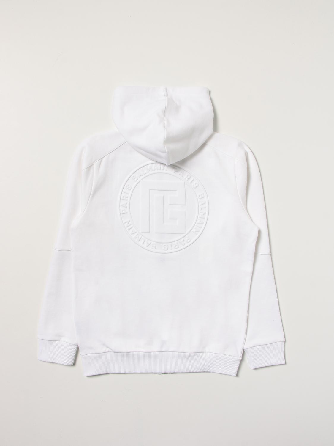 BALMAIN JERSEY: Jersey niños Balmain, Blanco - Img 2