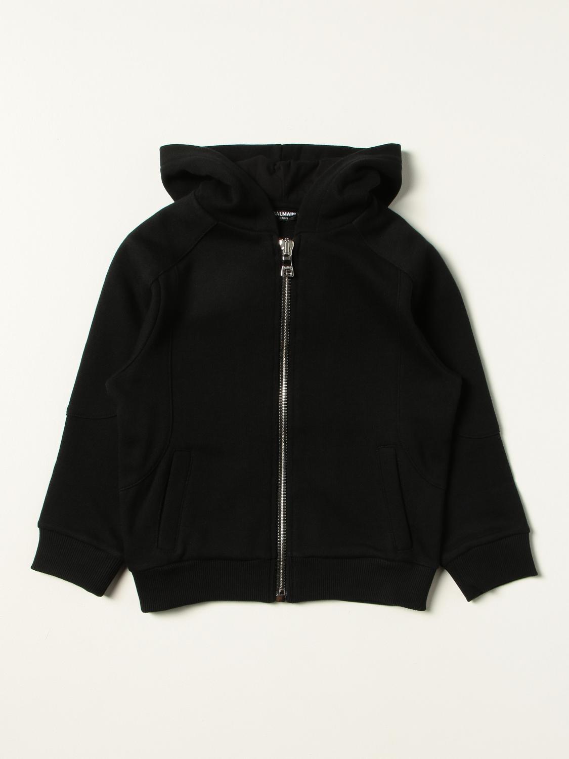 BALMAIN PULLOVER: Balmain Jungen Pullover, Schwarz - Img 1