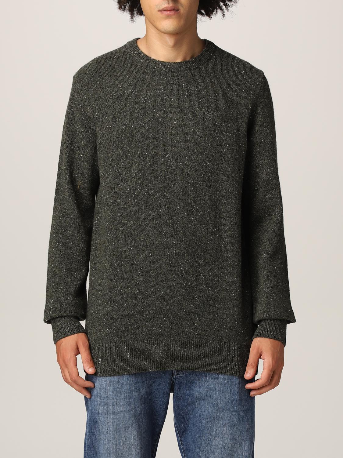 BARBOUR SWEATER: Sweater men Barbour, Green - Img 1
