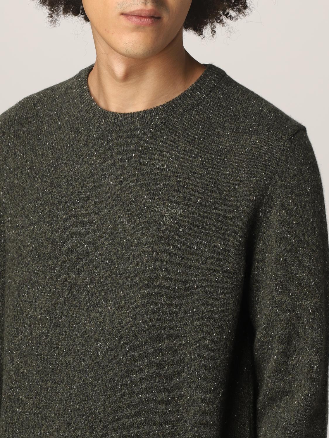 BARBOUR SWEATER: Sweater men Barbour, Green - Img 3