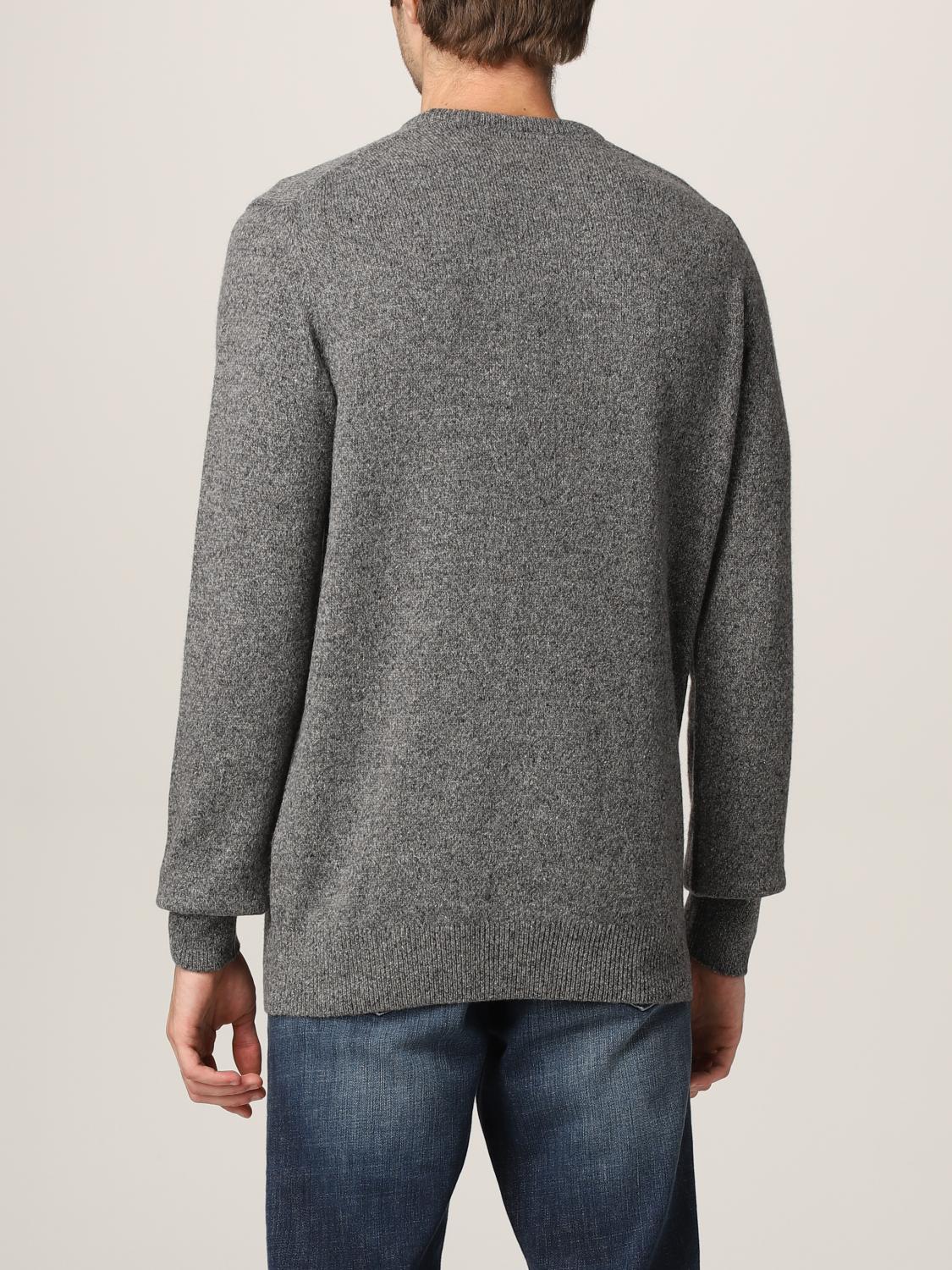 BARBOUR SWEATER: Sweater men Barbour, Grey - Img 2
