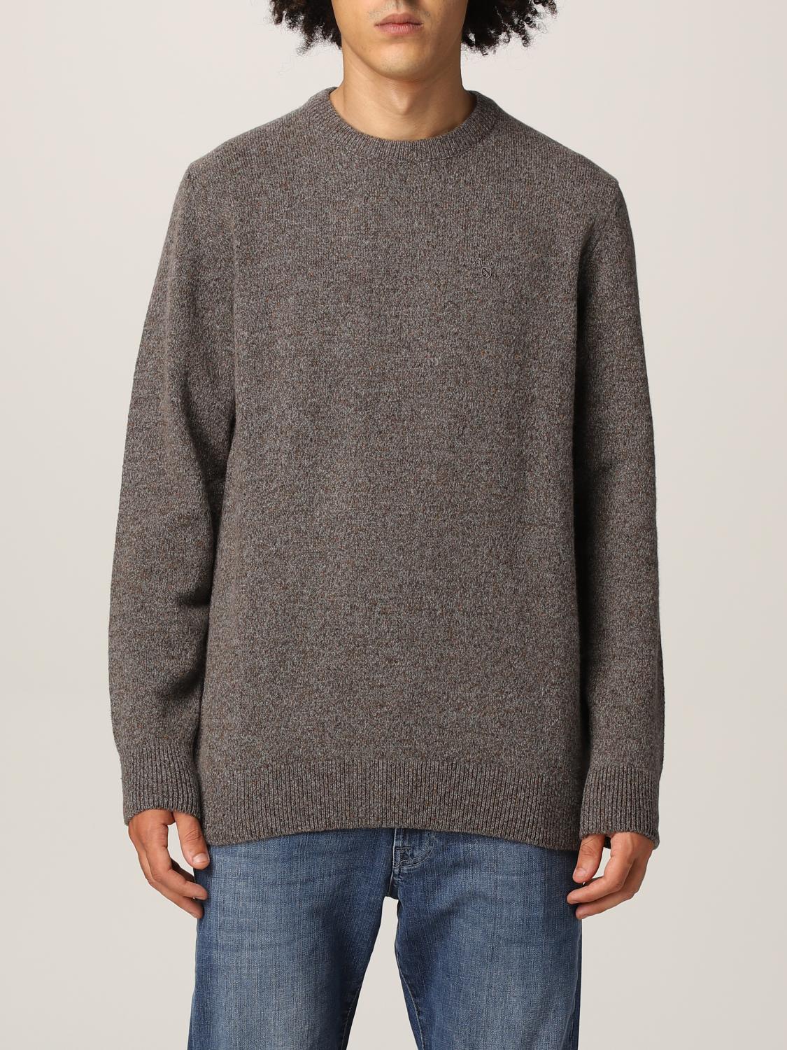BARBOUR SWEATER: Sweater men Barbour, Smoke Grey - Img 1