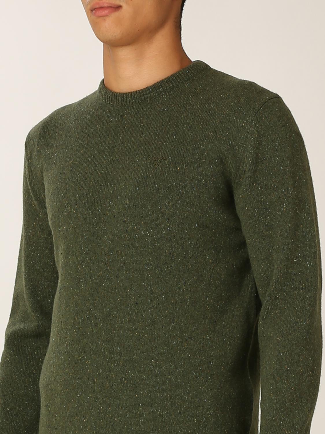 BARBOUR JERSEY: Jersey hombre Barbour, Verde Bosque - Img 3