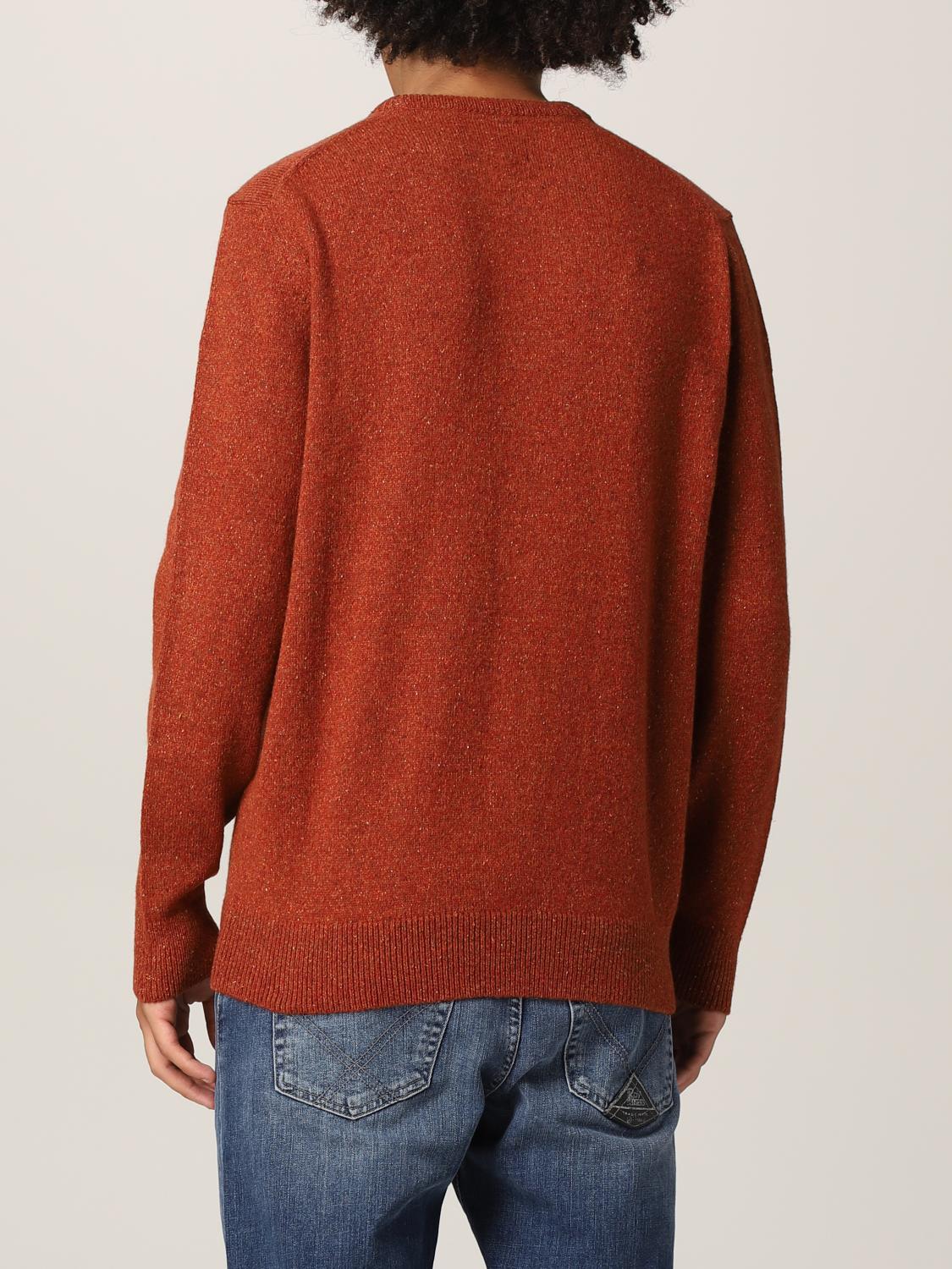 BARBOUR SWEATER: Sweater men Barbour, Brick Red - Img 2